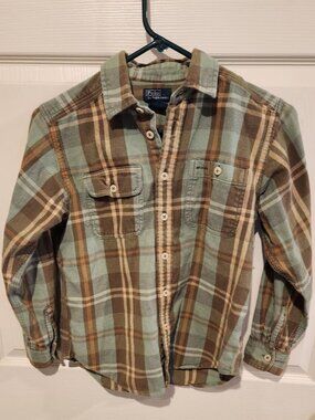 Polo Medium Boys flannel shirt